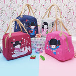 Load image into Gallery viewer, Lunch bag kawaii japan doll - MyKiCi
