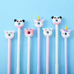 Load image into Gallery viewer, Donuts animals gel pen kawaii - panda unicorn cat bear - kici MyKiCi
