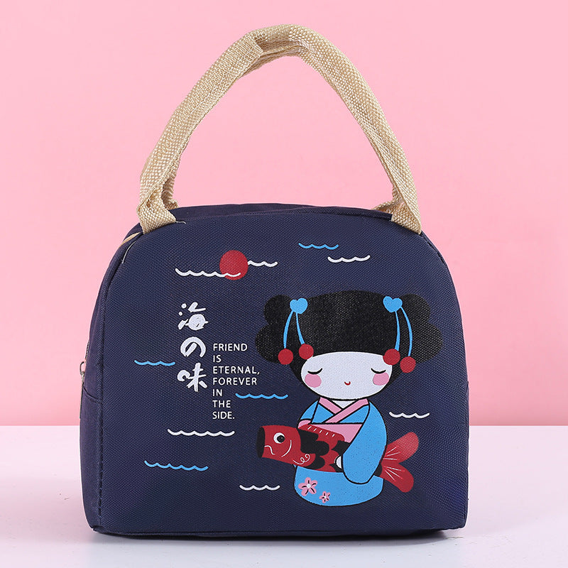 Lunch bag kawaii japan doll - MyKiCi