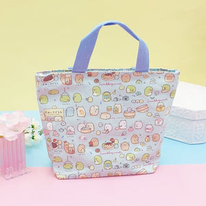 Sanrio Cute Cartoon Pattern Tote Bag, Large Capacity Canvas Handbag,  Perfect Handle Bag For Daily Shopping MINISO