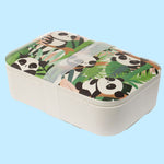 Load image into Gallery viewer, Bamboo composite lunch box panda - MyKiCi
