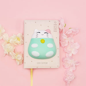 Diary with soft squishy cute cat - MyKiCi