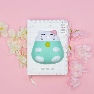 Diary with soft squishy cute cat - MyKiCi
