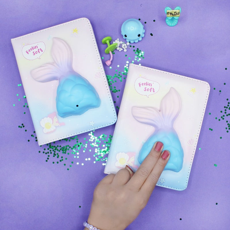 notebook squishy mermaid mykici